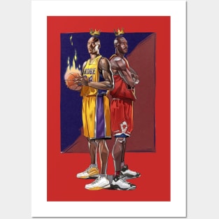 BASKETBALLART - 2 KINGS Posters and Art